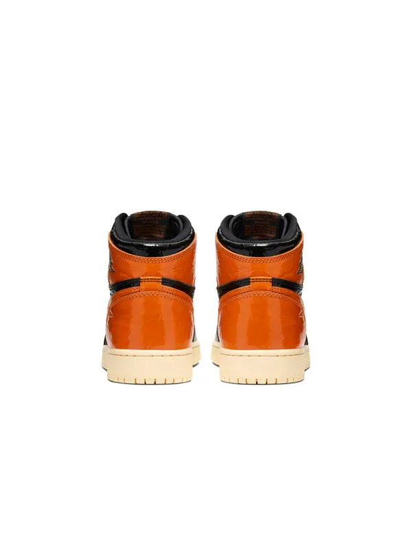 Кроссовки 1 ретро высокие og Air Jordan — изображение 3 из 4, черный/бледный
