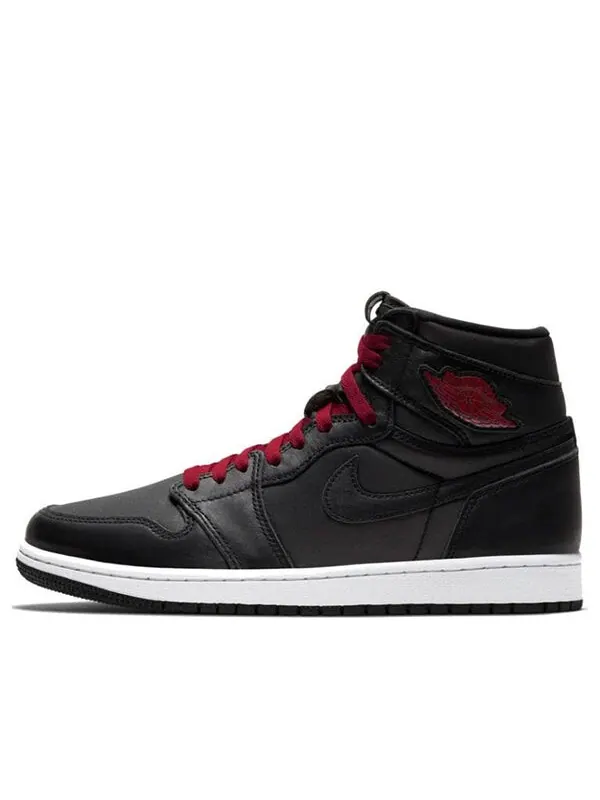 Кроссовки 1 retro high og 'black gym red' Air Jordan — изображение 1 из 4, черный/красный