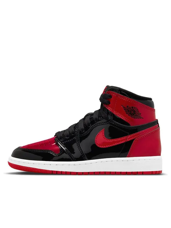 Кроссовки 1 ретро высокие og Air Jordan — изображение 1 из 4, черный/красный