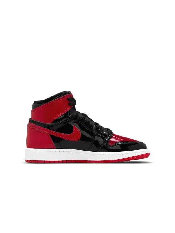 Кроссовки 1 ретро высокие og Air Jordan — изображение 2 из 4, черный/красный