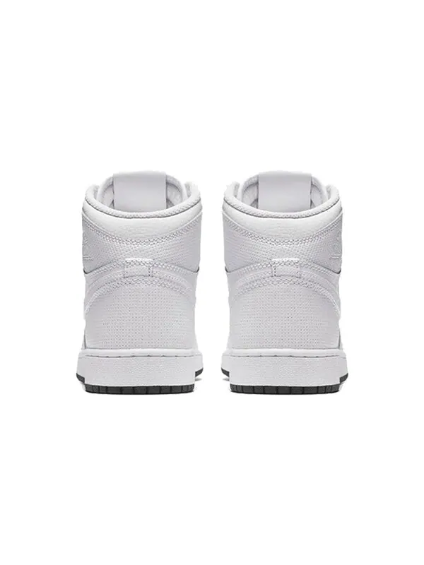 Кроссовки 1 ретро высокие og Air Jordan — изображение 3 из 4, белый/белый-черный