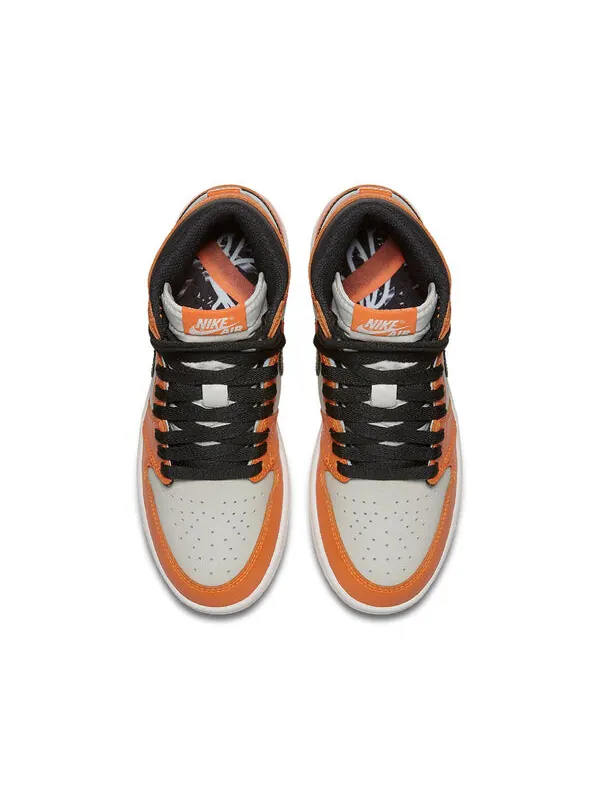 Кроссовки 1 retro high og 'shattered backboard away' Air Jordan — изображение 4 из 4, черный