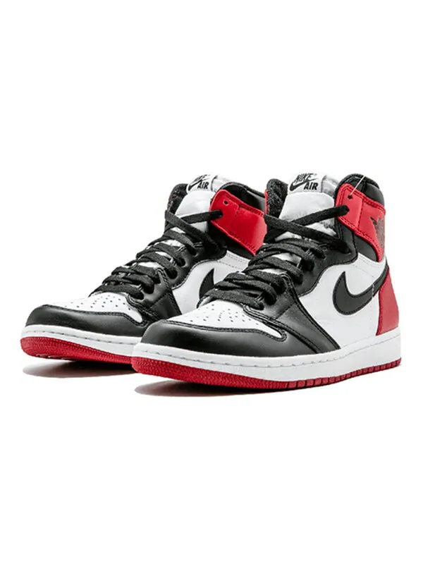Кроссовки 1 ретро Air Jordan — изображение 3 из 4, черный/белый-красный