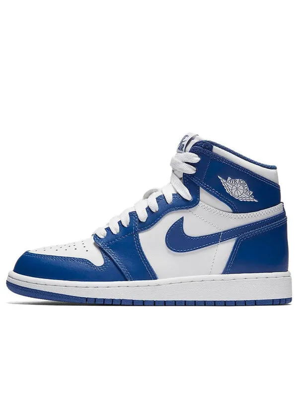 Кроссовки 1 высокий og Air Jordan — изображение 1 из 4, синий/белый-синий