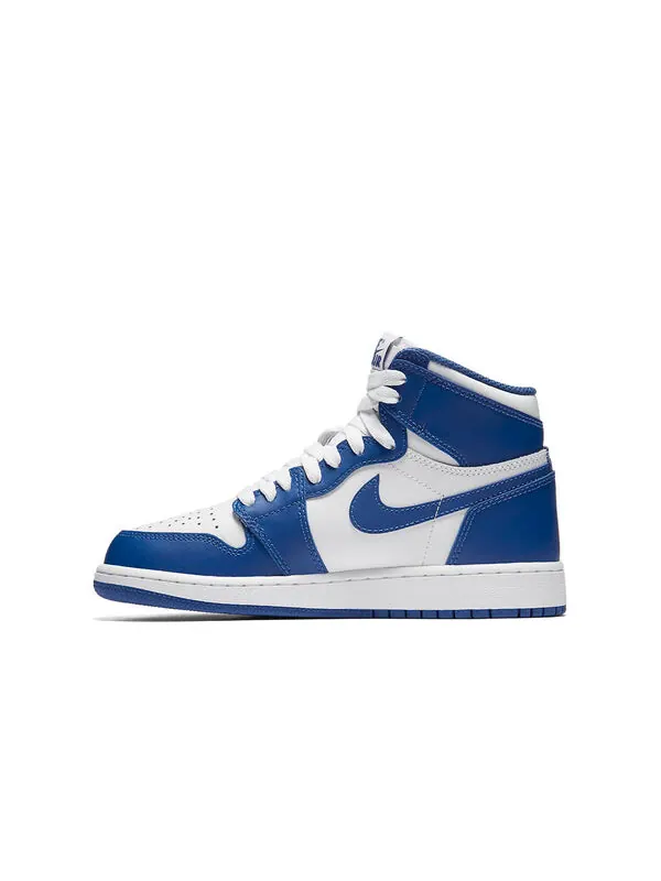 Кроссовки 1 высокий og Air Jordan — изображение 2 из 4, синий/белый-синий