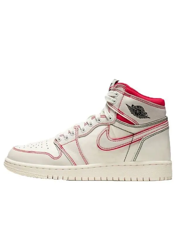Кроссовки 1 retro high og 'phantom' Air Jordan — изображение 1 из 4, черный--красный
