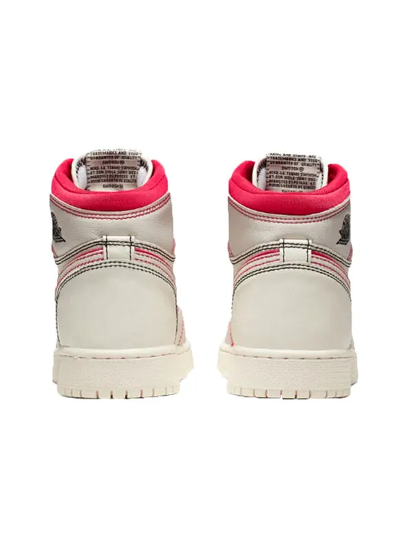 Кроссовки 1 retro high og 'phantom' Air Jordan — изображение 4 из 4, черный--красный