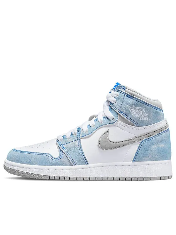 Кроссовки 1 retro high og 'hyper royal' Air Jordan — изображение 1 из 4, светлый серый/белый