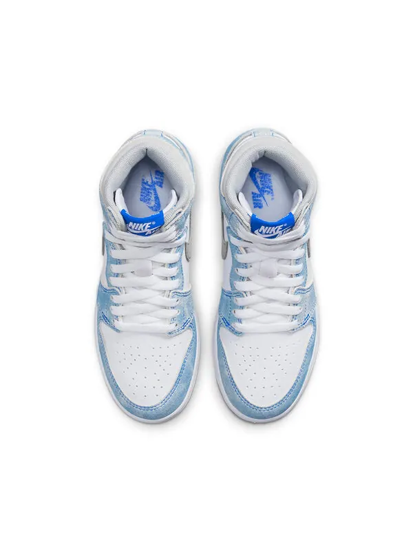 Кроссовки 1 retro high og 'hyper royal' Air Jordan — изображение 4 из 4, светлый серый/белый