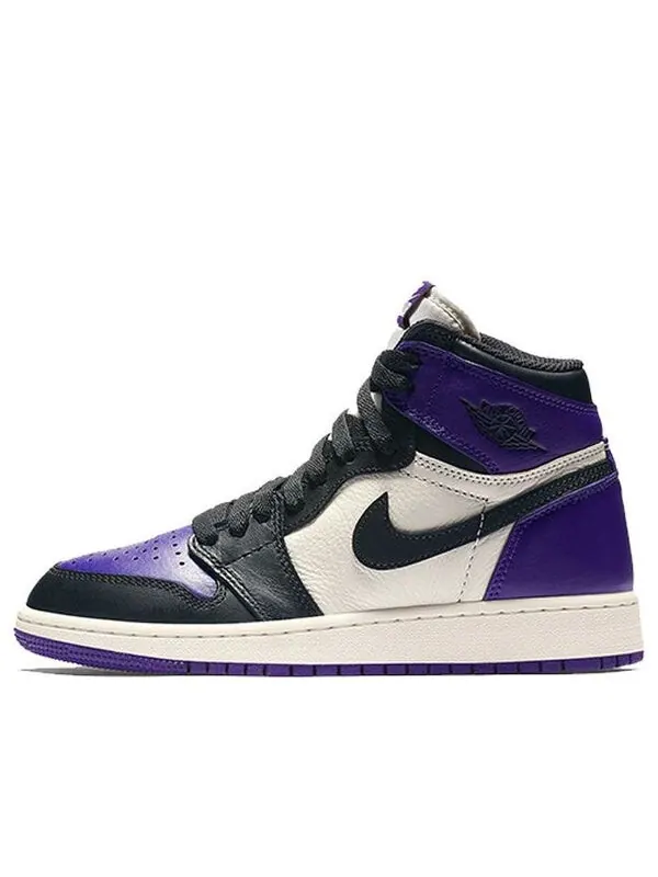 Кроссовки 1 ретро высокие og Air Jordan — изображение 1 из 4, фиолетовый/-черный