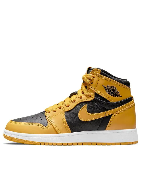 Кроссовки 1 ретро высокие og Air Jordan — изображение 1 из 4, черный-белый