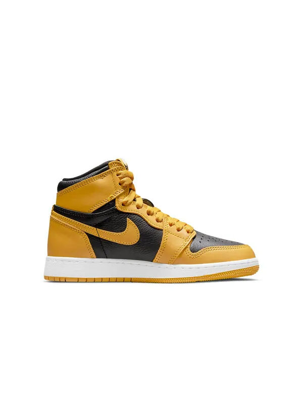 Кроссовки 1 ретро высокие og Air Jordan — изображение 2 из 4, черный-белый