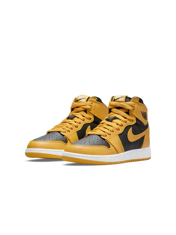 Кроссовки 1 ретро высокие og Air Jordan — изображение 3 из 4, черный-белый