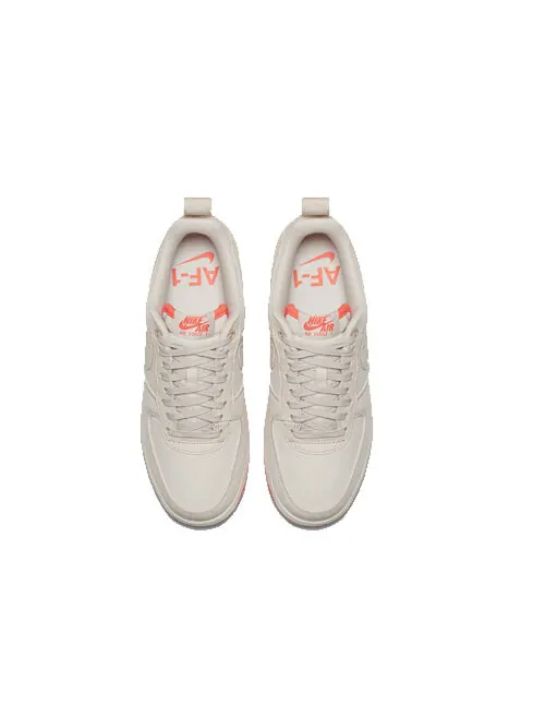 Кроссовки air force 1 07 холст Nike — изображение 4 из 4, серый/белый/оранжевый