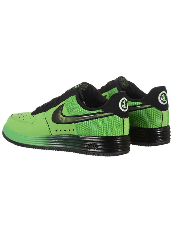 Кроссовки lunar force 1 кожа Nike — изображение 3 из 4, зеленый/черный
