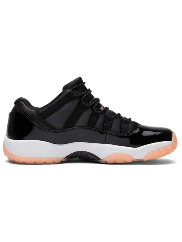 Кроссовки 11 ретро низкие Air Jordan — изображение 2 из 4, черный/-белый