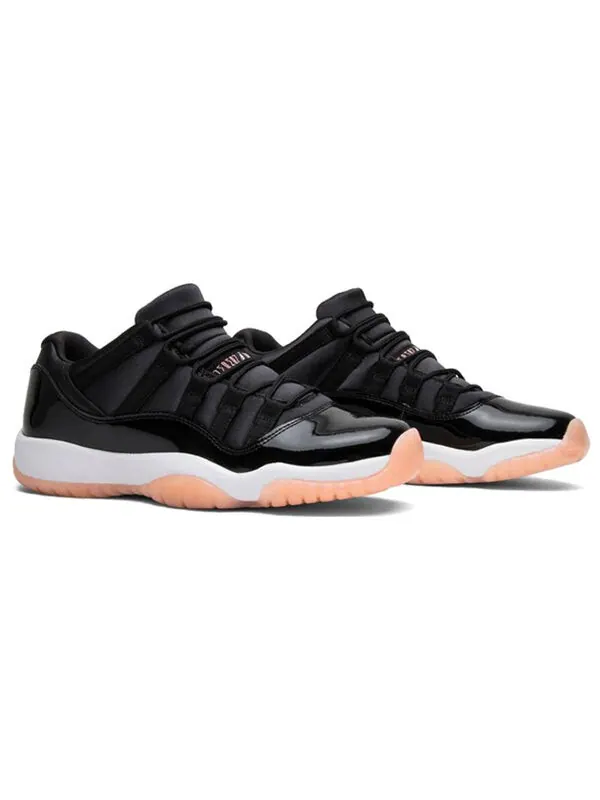 Кроссовки 11 ретро низкие Air Jordan — изображение 3 из 4, черный/-белый