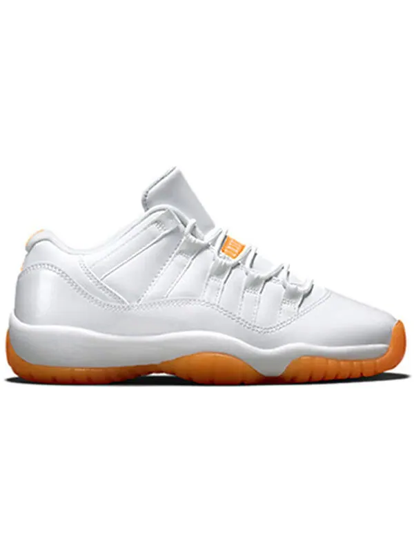 Кроссовки 11 ретро низкие Air Jordan — изображение 2 из 4, белый/белый
