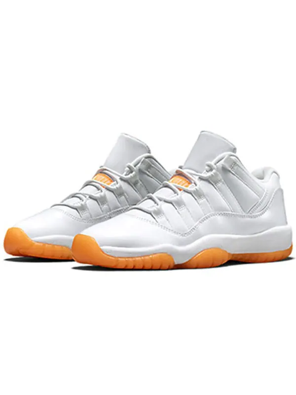 Кроссовки 11 ретро низкие Air Jordan — изображение 3 из 4, белый/белый