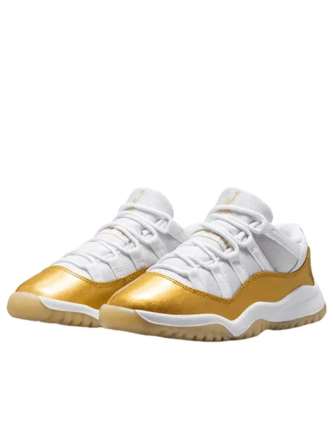 Кроссовки Air Jordan 11 Retro Low 'Mother's Day' 580522-102 — изображение 2 из 4, белый