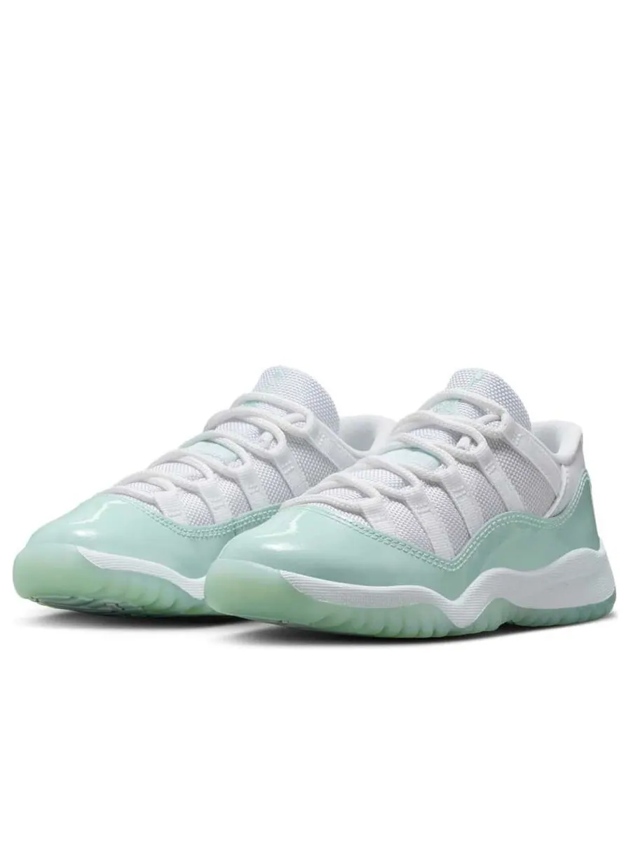 Кроссовки (PS) Air Jordan 11 Retro Low 'Igloo' — изображение 3 из 6, бирюзовый