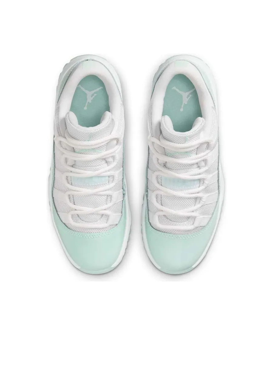 Кроссовки (PS) Air Jordan 11 Retro Low 'Igloo' — изображение 4 из 6, бирюзовый