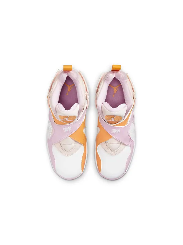 Кроссовки 8 ретро Air Jordan — изображение 4 из 4, белый/розовый/оранжевый