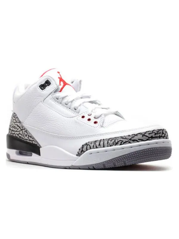 Кроссовки 3 ретро Air Jordan — изображение 2 из 4, белый