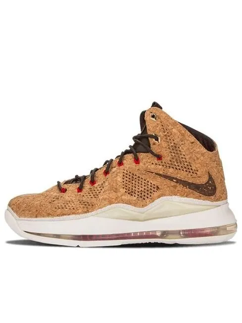 Кроссовки lebron 10 ext qs Nike — изображение 1 из 4, коричневый/коричневый