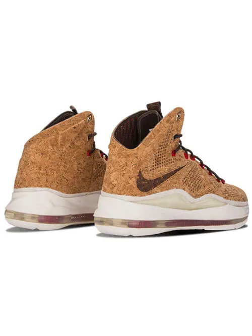 Кроссовки lebron 10 ext qs Nike — изображение 3 из 4, коричневый/коричневый
