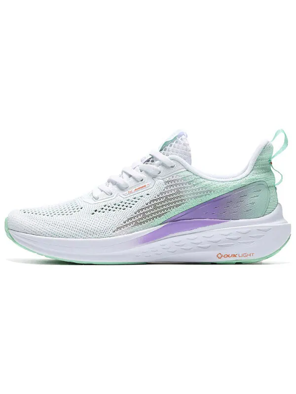 Кроссовки flying fish 'white green purple' 361 Degrees — изображение 2 из 4, белый/зеленый/фиолетовый