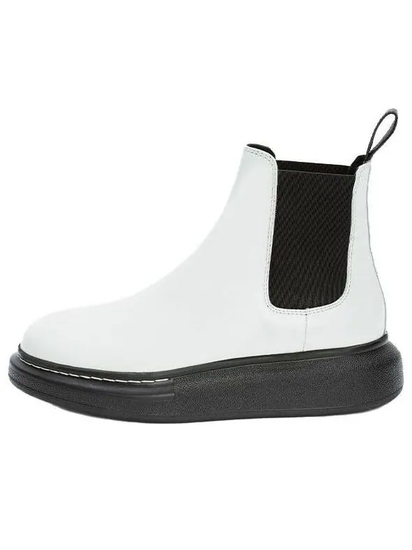 Кроссовки hybrid chelsea boot 'black white' Alexander Mcqueen — изображение 1 из 4, черный/белый