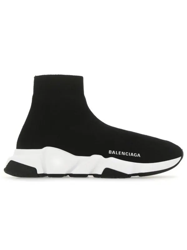 Кроссовки speed sneaker 'black white' Balenciaga — изображение 2 из 4, черный