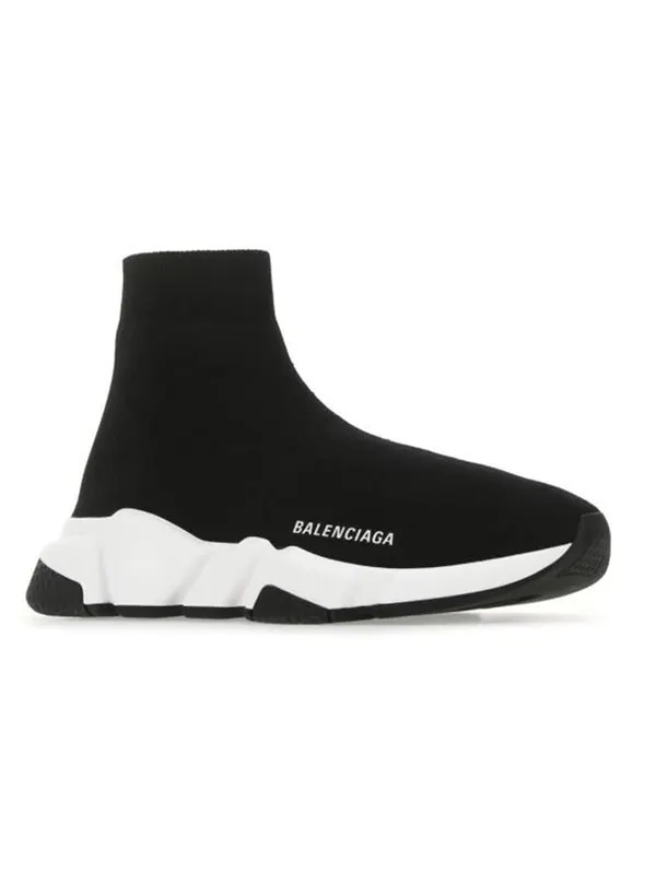 Кроссовки speed sneaker 'black white' Balenciaga — изображение 3 из 4, черный