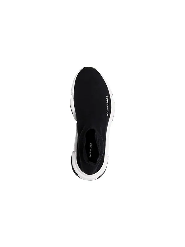 Кроссовки speed trainer 'black' 2019 Balenciaga — изображение 2 из 4, черный белый