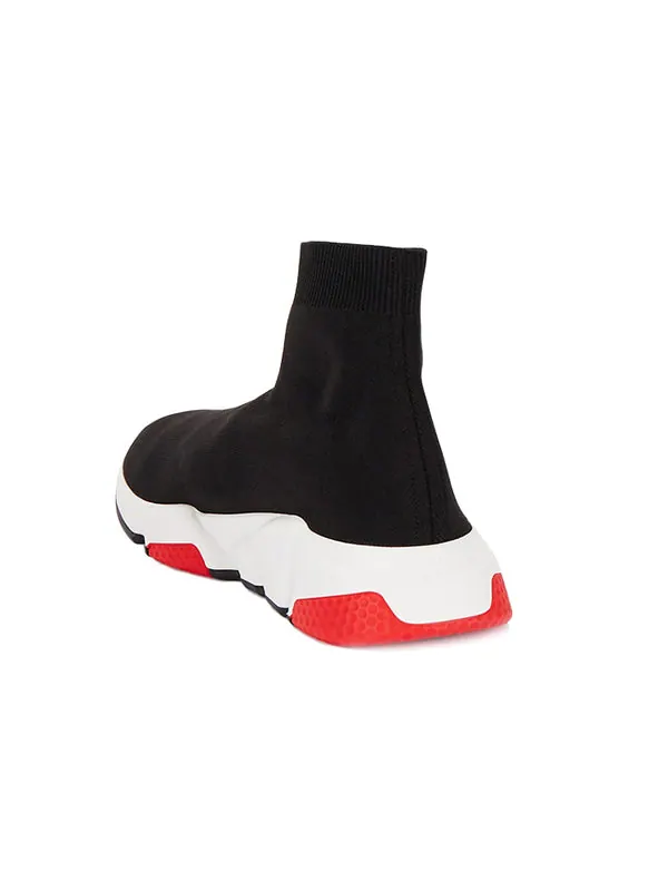 Кроссовки speed sneaker 'black red' Balenciaga — изображение 3 из 4, красный