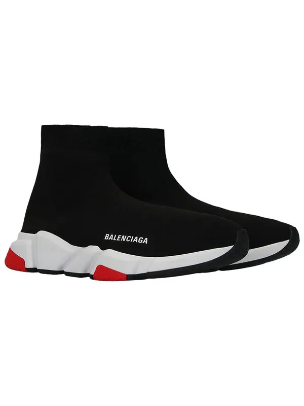 Кроссовки speed sneaker 'black red' Balenciaga — изображение 4 из 4, красный