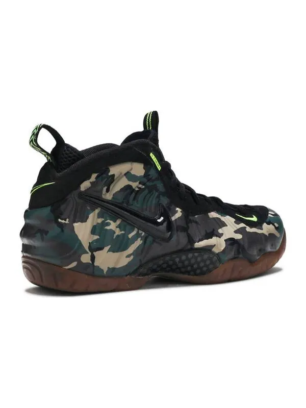 Кроссовки air foamposite pro prm le 'green camo' Nike — изображение 4 из 4, черный