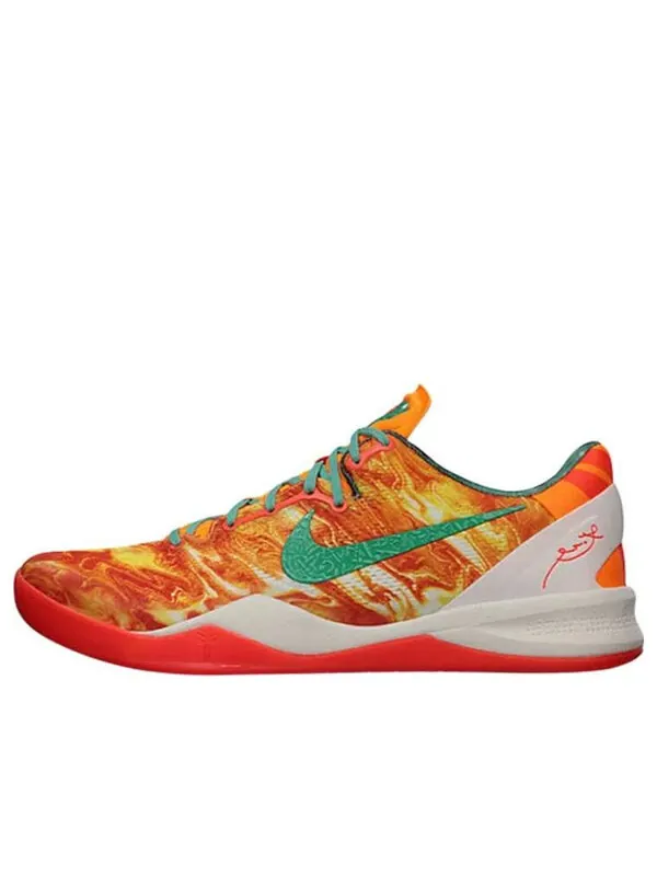 Кроссовки kobe 8 system Nike — изображение 1 из 4, зеленый/красный
