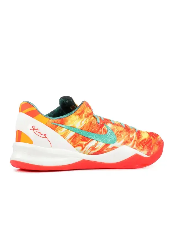 Кроссовки kobe 8 system Nike — изображение 4 из 4, зеленый/красный