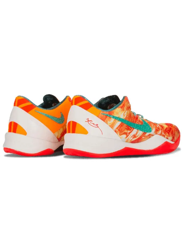 Кроссовки kobe 8 system gc Nike — изображение 3 из 4, зеленый/красный