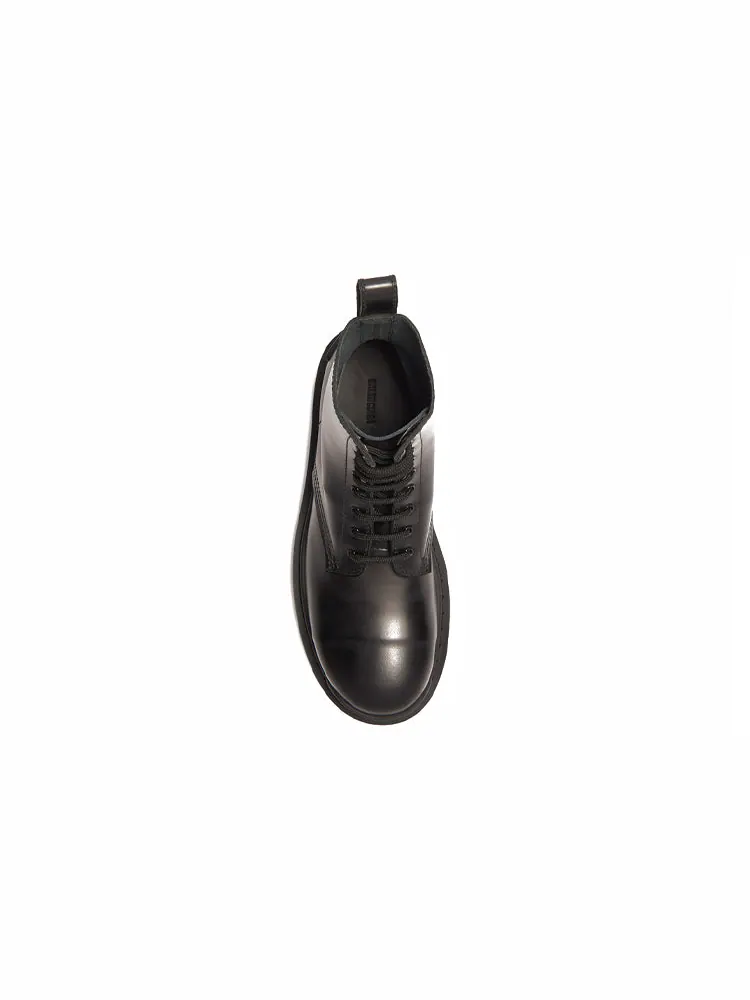 Ботинки (WMNS) Balenciaga Strike Lace-Up Boot 'Black' 590974WA9601000 — изображение 4 из 4, черный