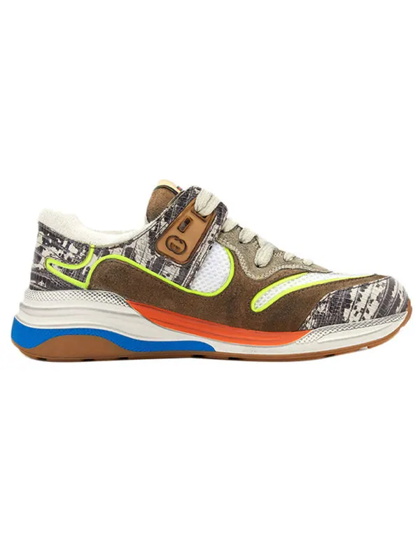 Кроссовки ultrapace 'rock tejus printed' Gucci — изображение 2 из 4, коричневый