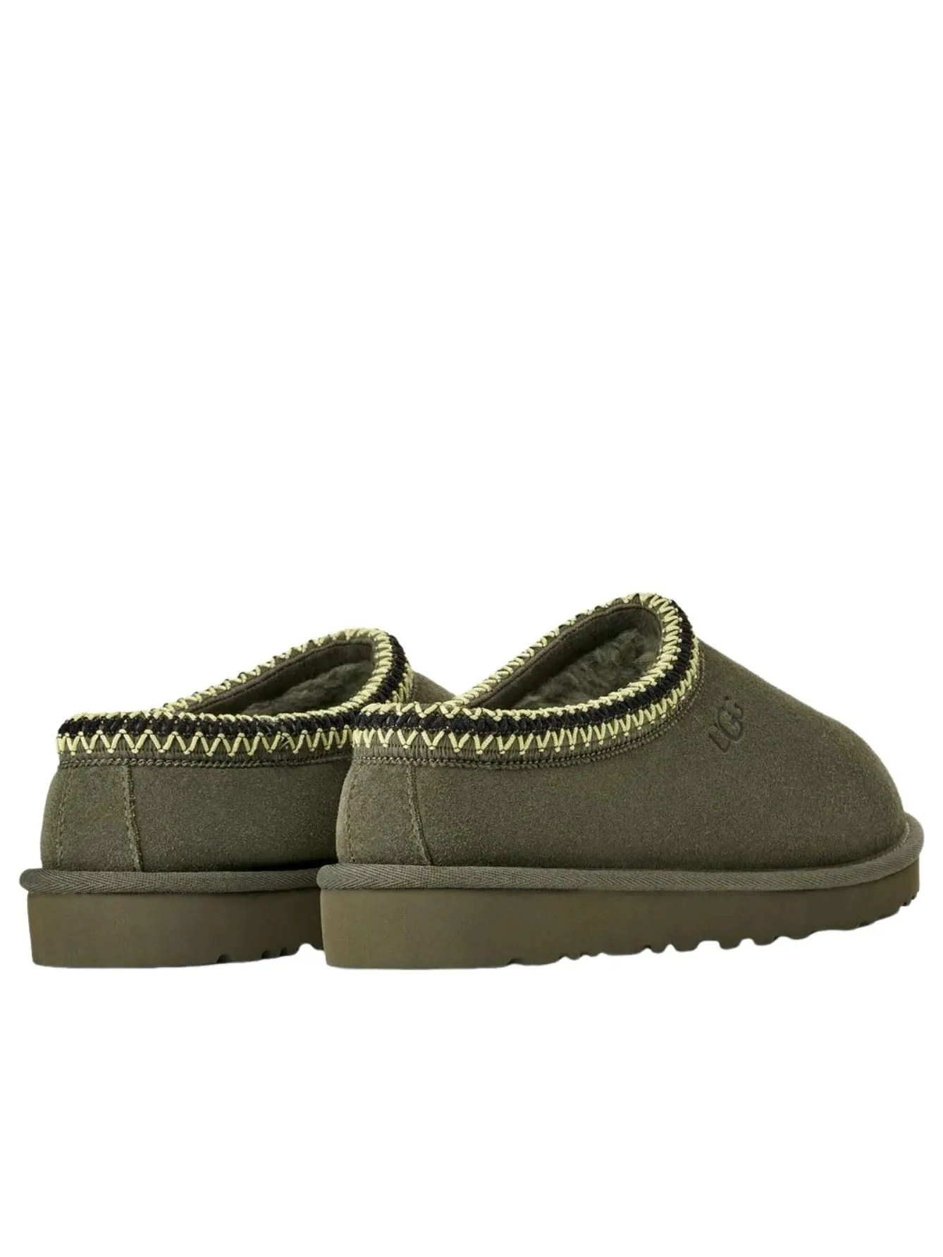 Тапочки UGG Tasman 'Woodland Green' — изображение 3 из 6, зеленый