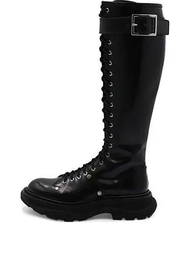 Кроссовки tread slick boot 'black' Alexander Mcqueen — изображение 1 из 4, черный