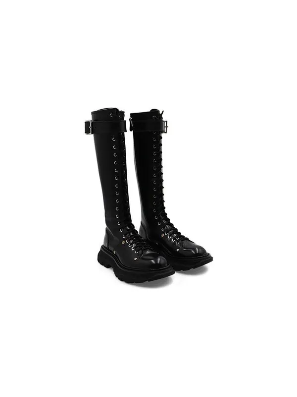 Кроссовки tread slick boot 'black' Alexander Mcqueen — изображение 3 из 4, черный