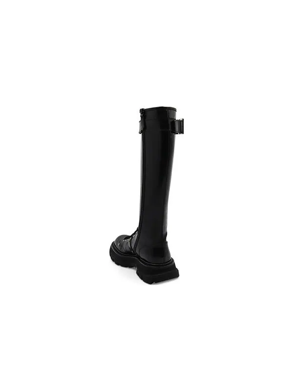 Кроссовки tread slick boot 'black' Alexander Mcqueen — изображение 4 из 4, черный