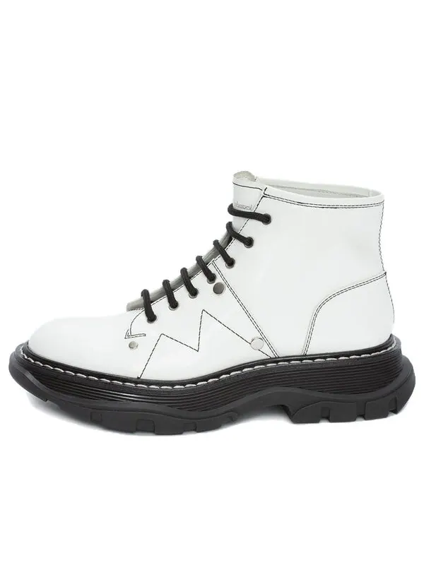 Кроссовки tread slick boot 'ivory black' Alexander Mcqueen — изображение 1 из 4, белый/черный