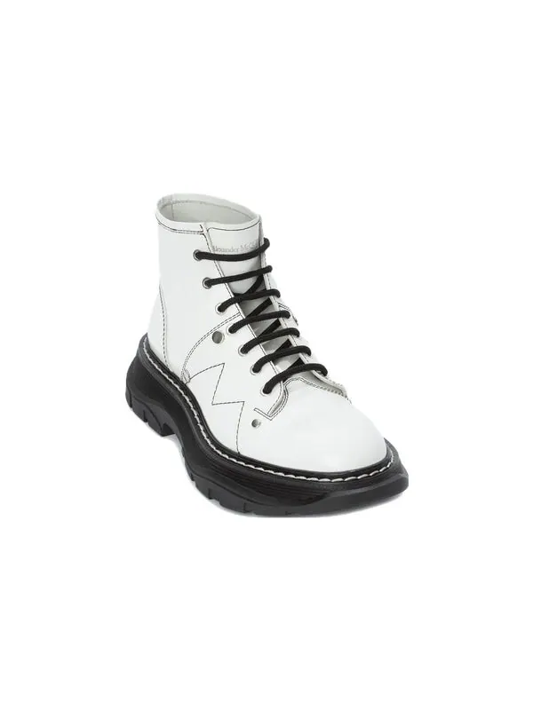 Кроссовки tread slick boot 'ivory black' Alexander Mcqueen — изображение 2 из 4, белый/черный