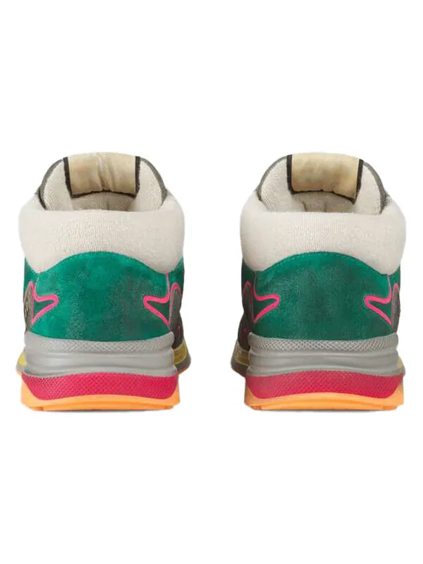 Кроссовки ultrapace mid 'green teal' Gucci — изображение 4 из 4, зеленый